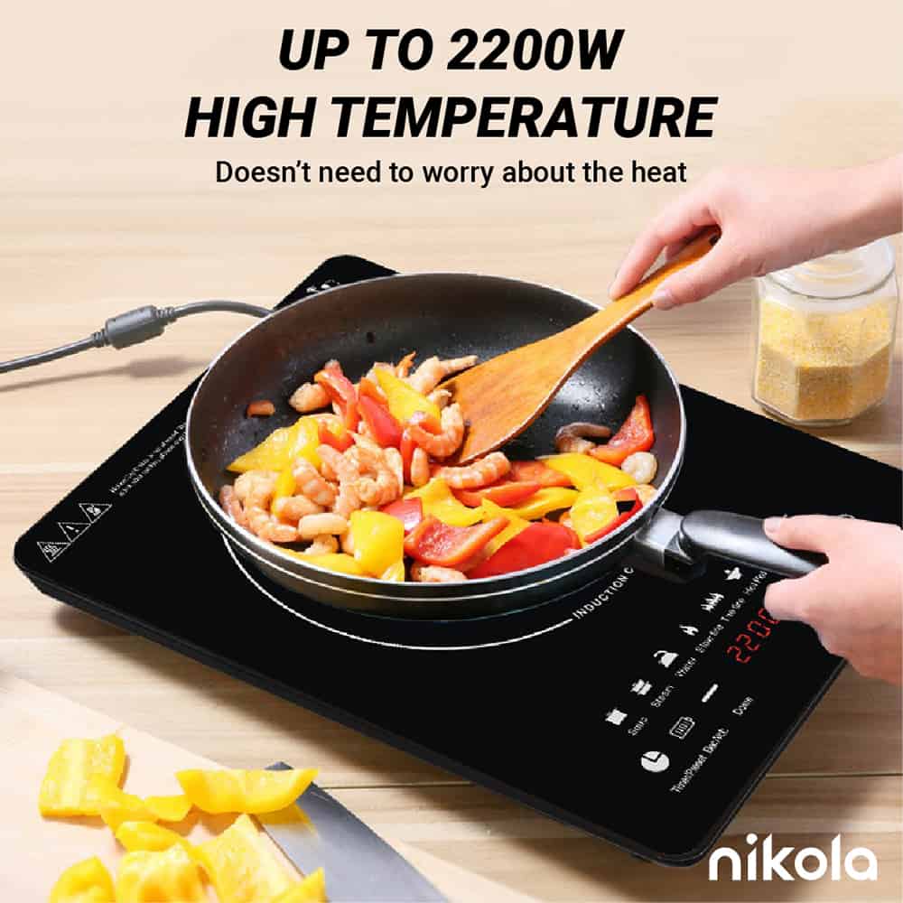 Ceramic Series Induction Cooker - 2200W High Temperature